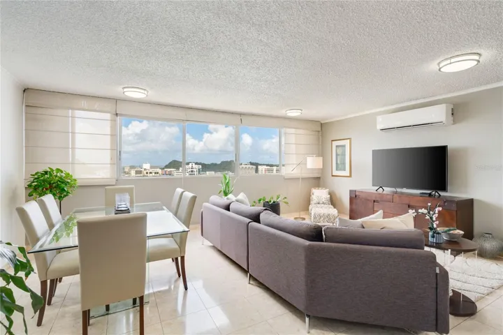 Living Room and Dining Room
