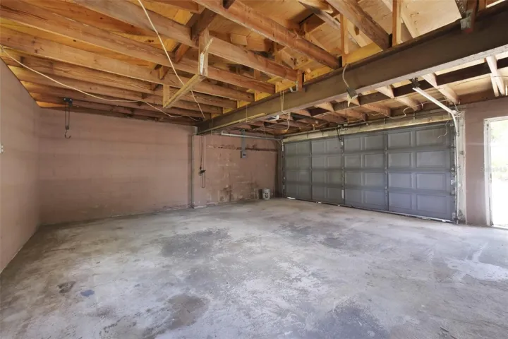 Detached 2-car garage.