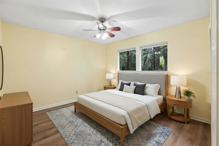 Virtual staged bedroom 3