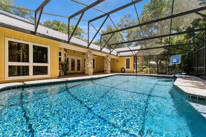 Sparkling pool