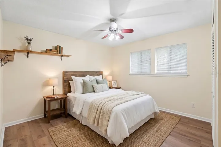 Virtual staged bedroom 2