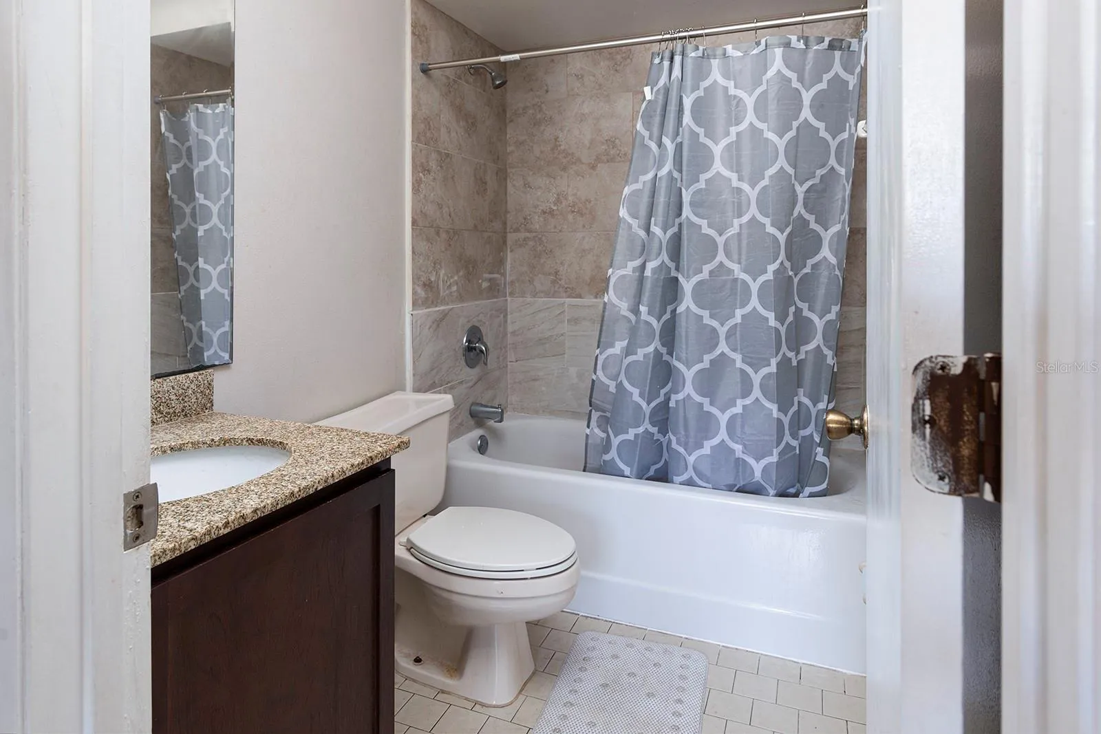 Primary Bathroom with New Shower and Tub