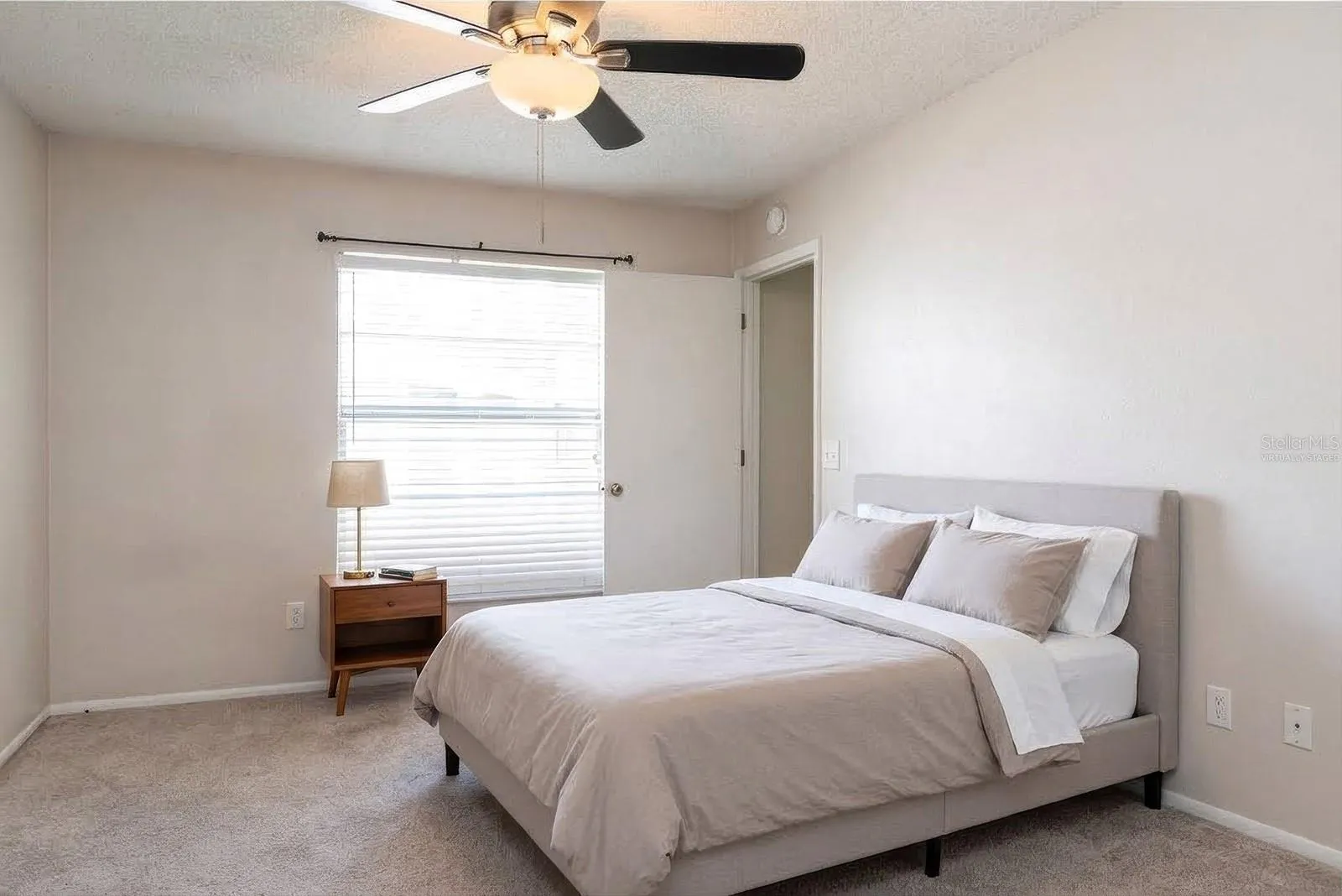 Virtually Staged Primary Bedroom
