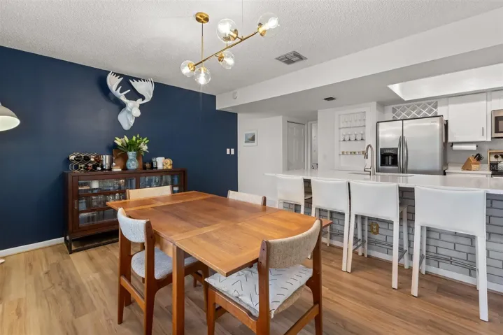 Dining Room and barstool area