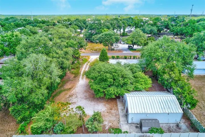 View from the rear of the property
