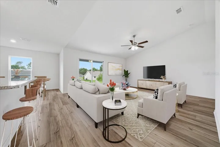 LIVING ROOM STAGED