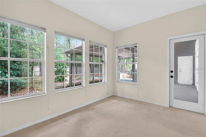 Study off of the primary suite