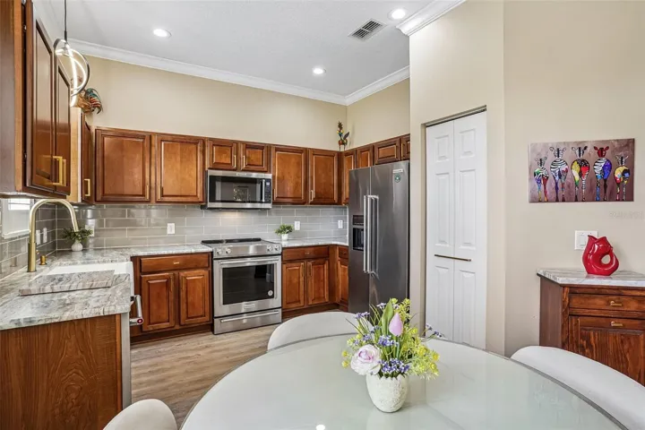 Kitchen-New Stainless Steel Appliances
