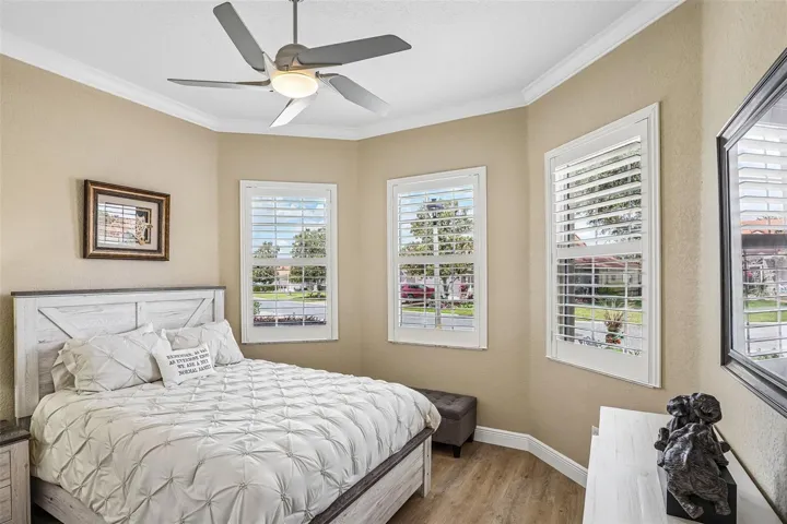 Guest Bedroom-Notice the Plantation Shutters