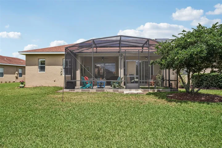 Rear View of Home