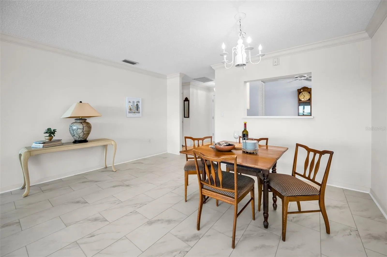 Large dining area