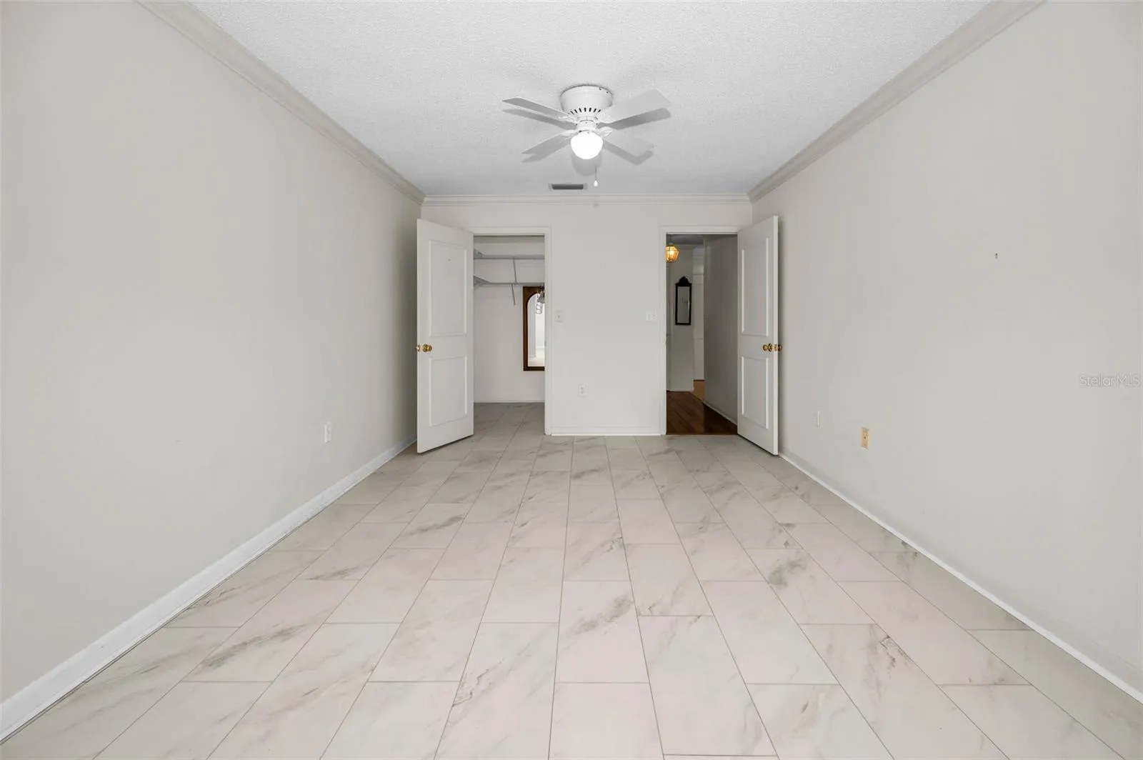 Guest Bedroom with walk-in closet
