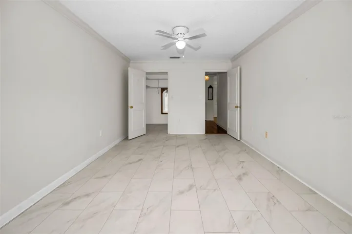 Guest Bedroom with walk-in closet