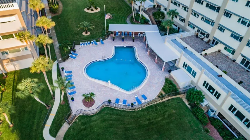 Heated community Pool
