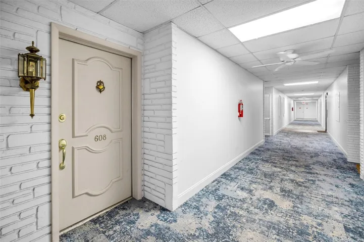 Hallway, safe and secure