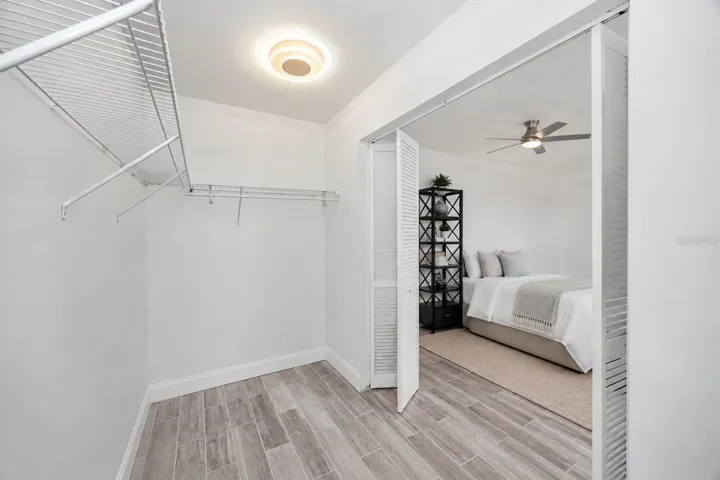 Primary Bedroom Walk In Closet at 2101 Fox Chase Blvd, #107, Palm Harbor, FL 34683