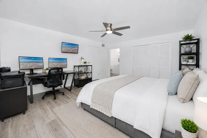 Primary Bedroom at 2101 Fox Chase Blvd, #107, Palm Harbor, FL 34683