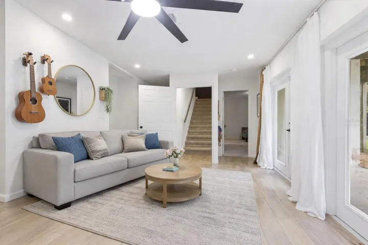Lower Level Living Room (virtually staged)