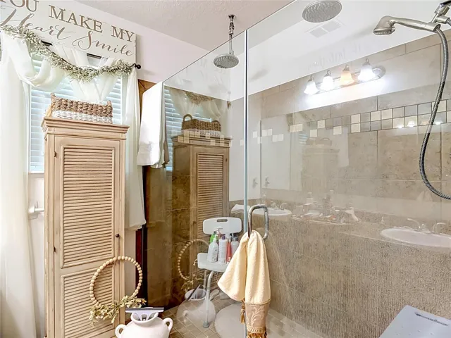 Large Walk-In Shower