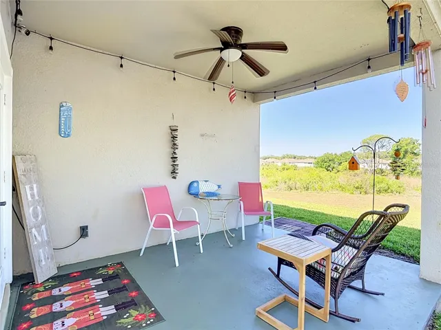 Covered Back Porch