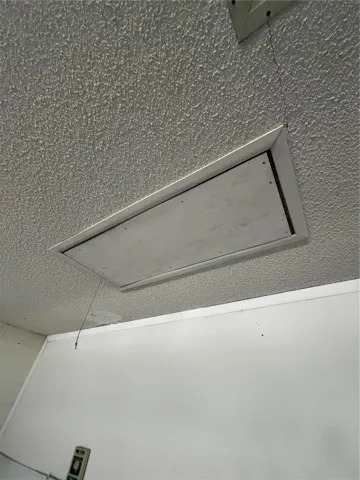 Pull down attic space