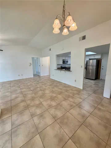 View from dining room