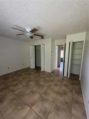 3rd bedroom has two closets,