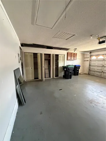 Extra closet storage in garage