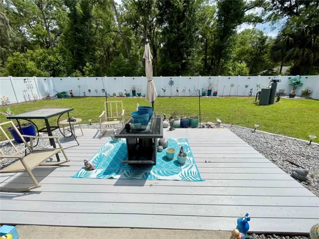 NO MAINTENANCE COMPOSITE DECK