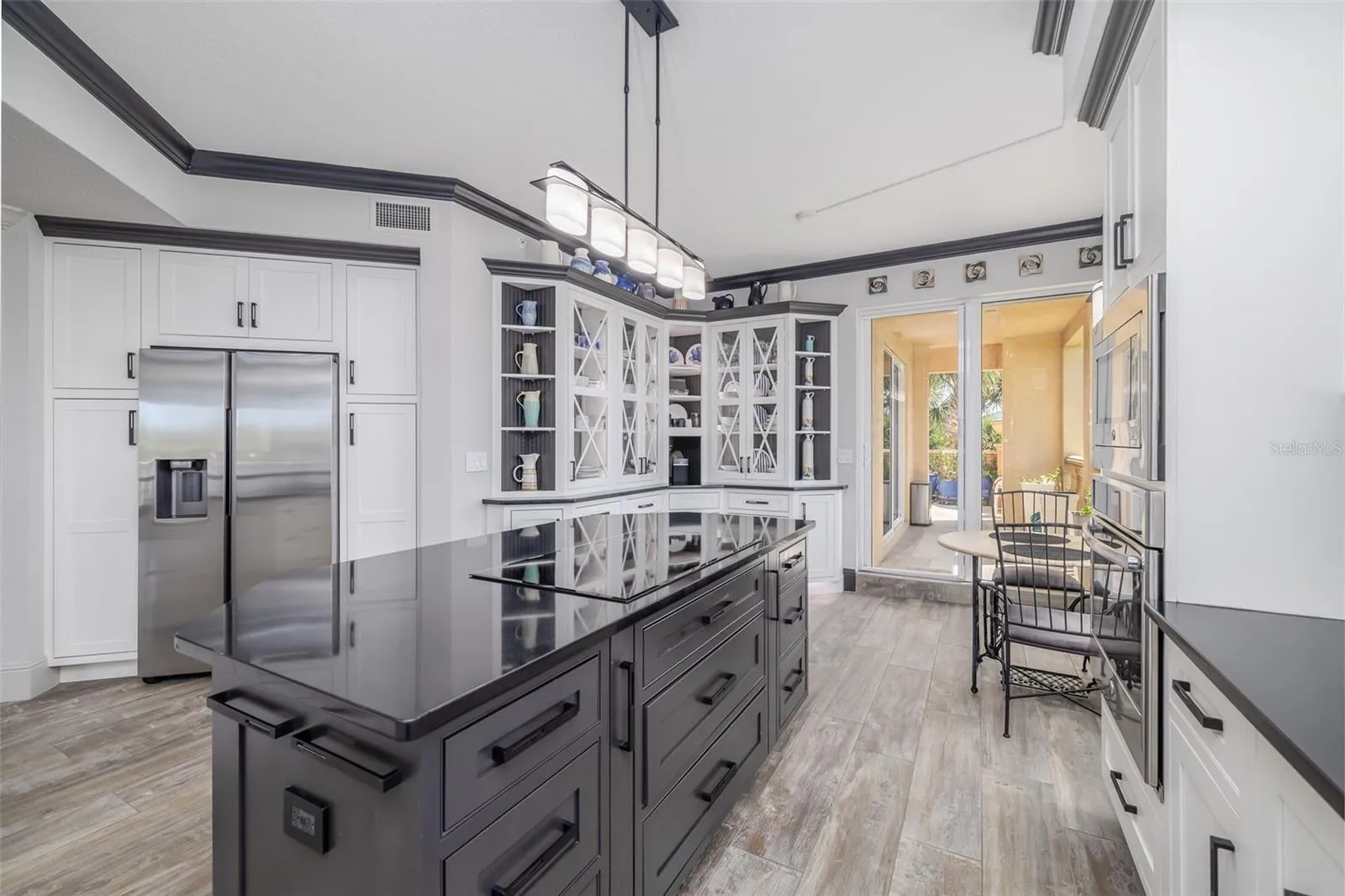 Built in china cabinet, special lighting, top of the line!