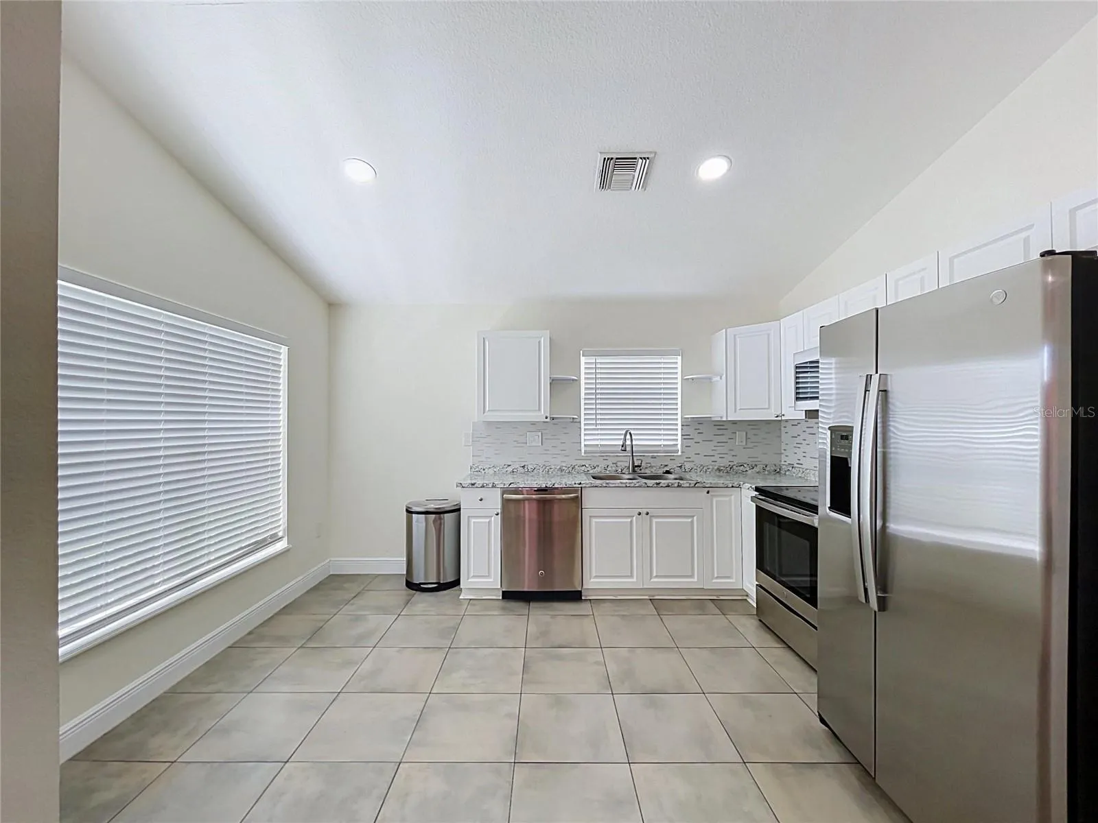 Kitchen Showing Area forTable and Culinary Preparation