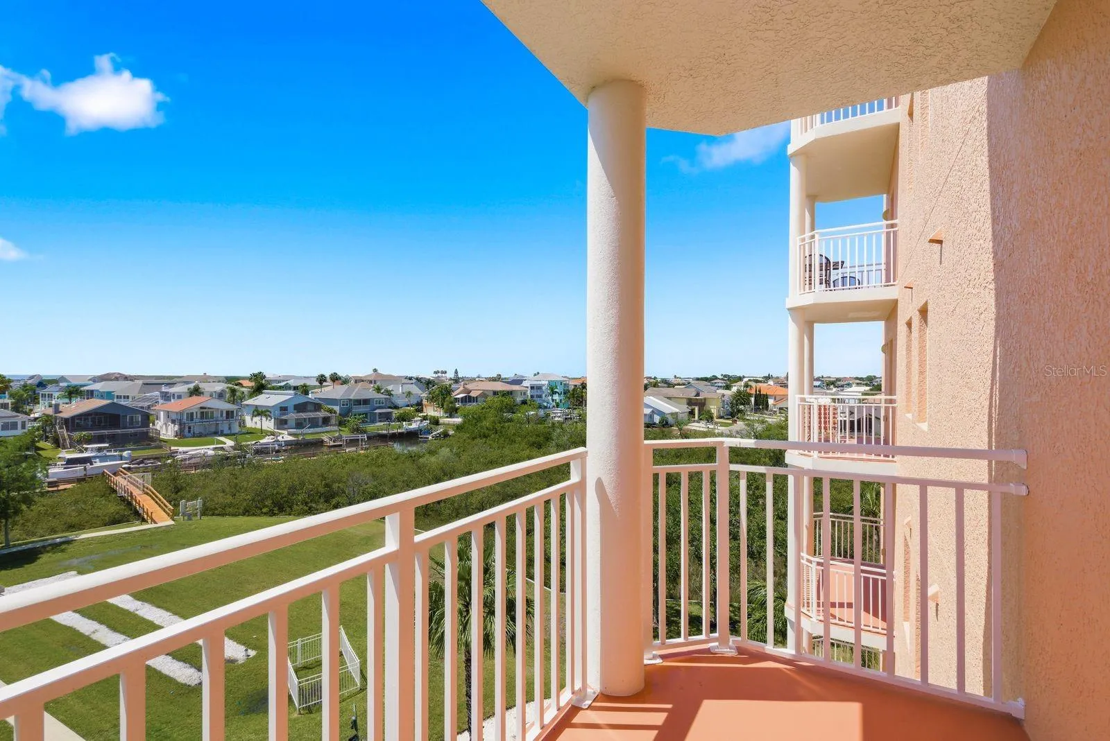 Balcony 2 with water views