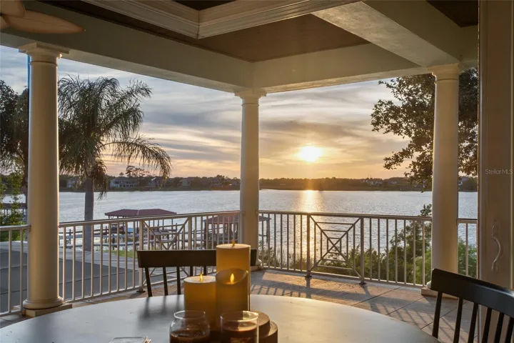 Sunsets from your upstairs theatre!
