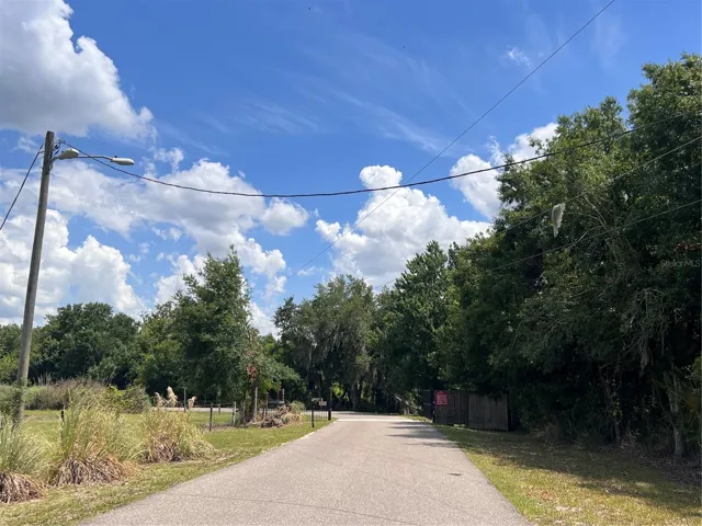 Private Road Entrance