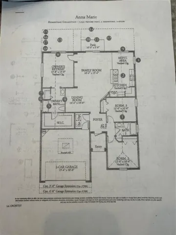 Flipped floor plan version
