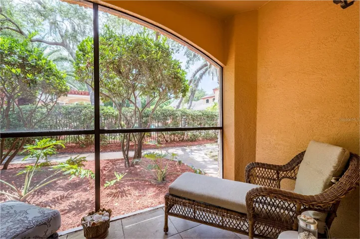 Patio off of Primary Bedroom