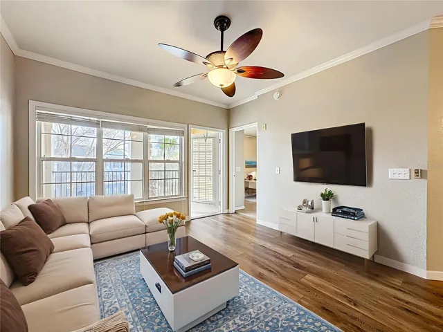 Living area (virtual staging)