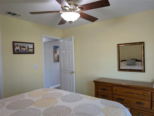 Entry into guest bedroom.