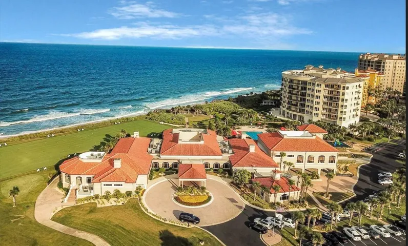 Aerial View of Club to ocean