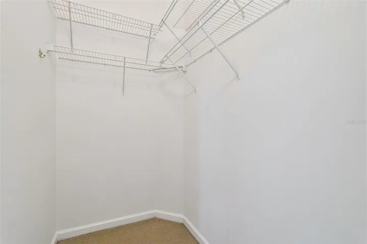 Bedroom #2 walk-in closet