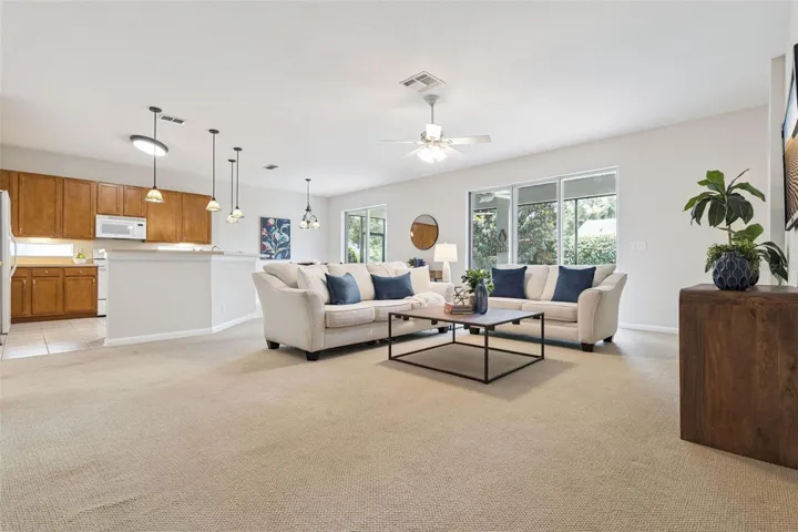 View of the Kitchen & Dinette area from the Family Room
