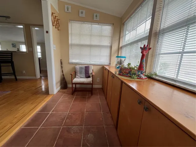 Entrance to second floor.