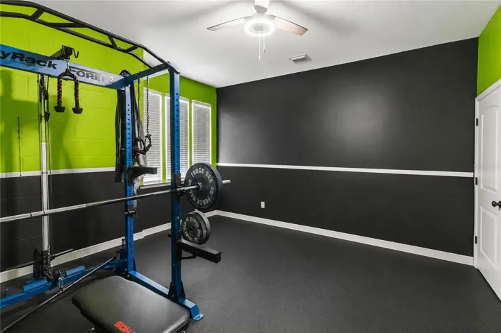 Bonus Room Off of Garage Under Air