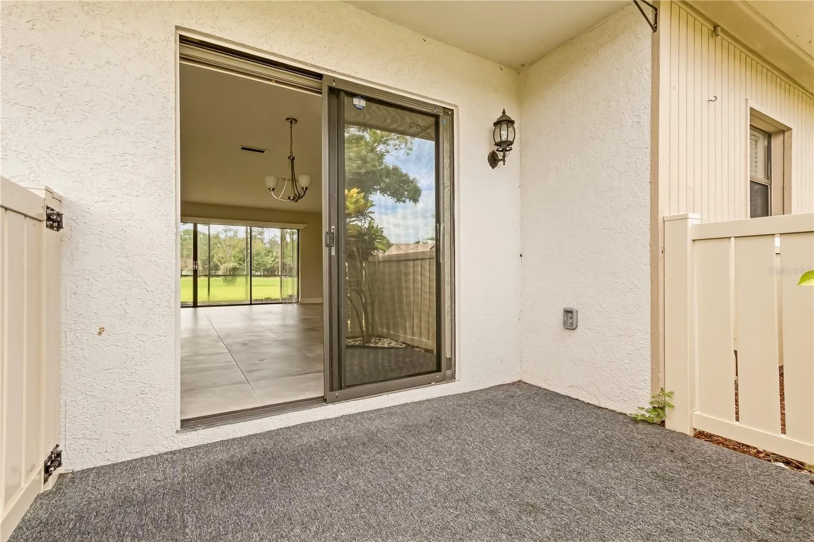 Front patio area