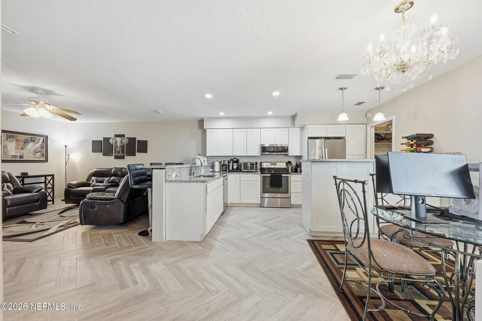 Living Area / Kitchen / Dining Area