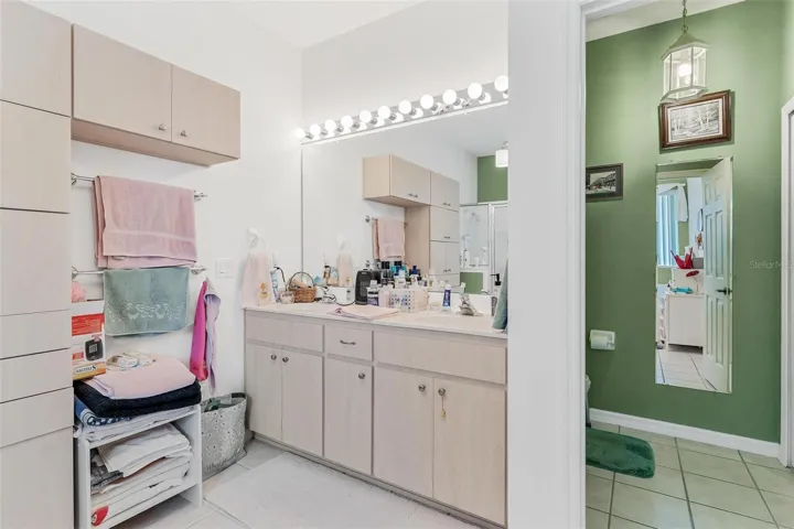 PRIMARY BATHROOM WITH DOUBLE SINKS
