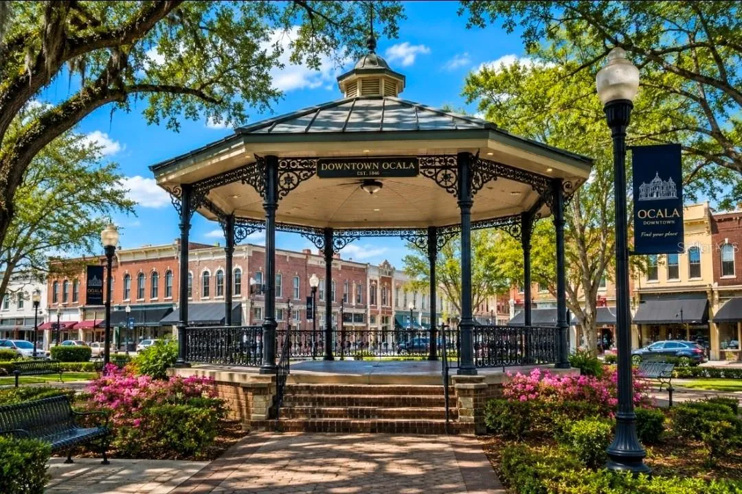 Downtown Gazebo,  the heart of Ocala