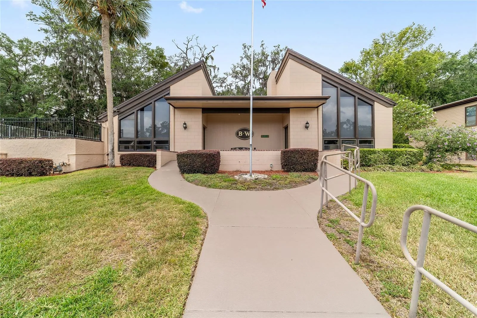 Club house entrance