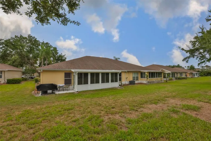 Back of the home