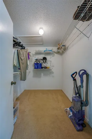 Primary closet